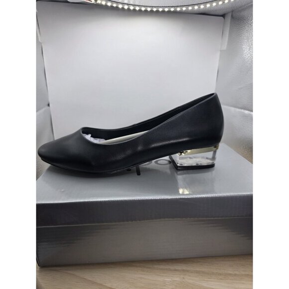 New CODIA Women's acrylic Heels Shoes Black Pumps EUR 38 US 8 Designer - Picture 3 of 6